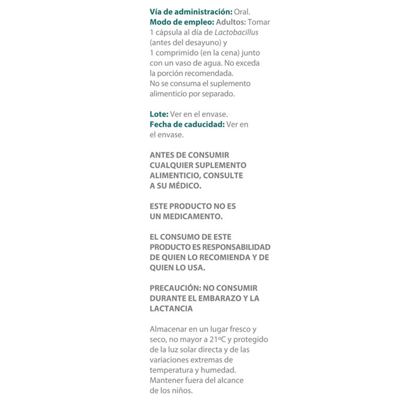 PRABIAVANCE Cd (Candi 5) Ysonut (Equilibrio de las Mucuosas)