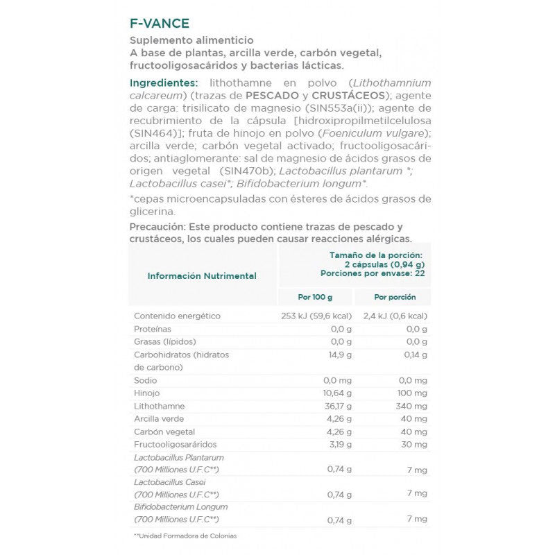 F-Vance (Reduflat) Ysonut(Gases y Colitis)