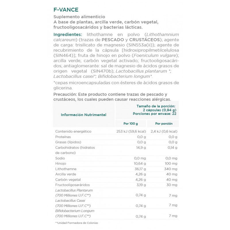 F-Vance (Reduflat) Ysonut(Gases y Colitis)