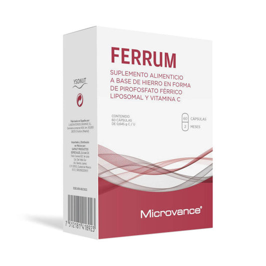 Ferrum Ysonut (Dosis extra de Hierro- Anemias)