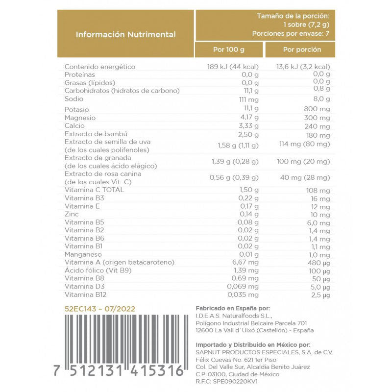 Oligovance Ysonut (Multivitamínico específico para fátigas y alto rendimiento)