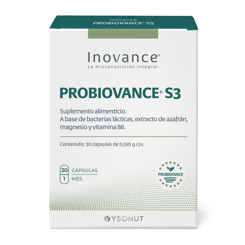 Probiovance S3 Ysonut (Probiótico ideal para sistema nervioso-Ansiedad)