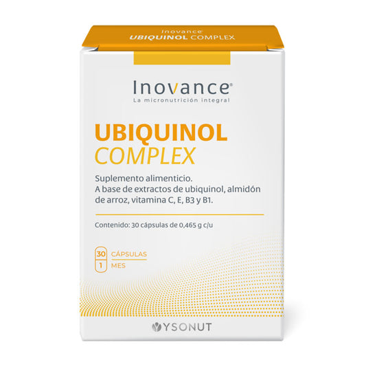 UBIQUINOL COMPLEX YSONUT (Antifatiga, estrés oxidativo)