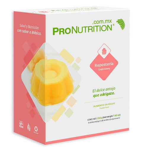 Flan de Vainilla en Polvo ProNutrition