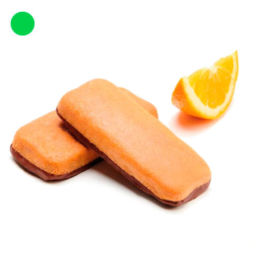Plumcake (panque) Sabor a Naranja con Cobertura de Chocolate Serovance Ysonut