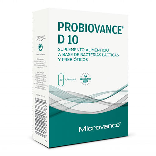 Probiovance D10 Ysonut (Probiótico ideal para Instestino Irritable)